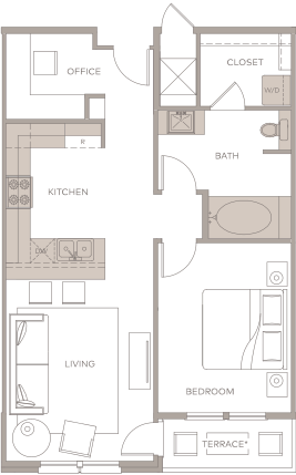 Floorplan THE WEST FORK | A4
