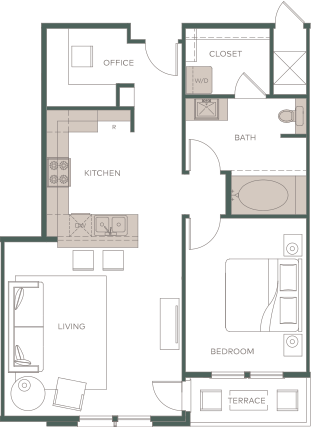 Floorplan THE TRINITY | A6